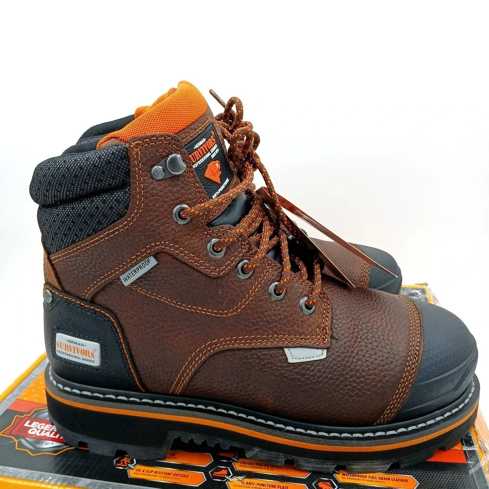 HERMAN SURVIVORS Mens SIZE: 7.5 Pro Series‎ Shoveler 6